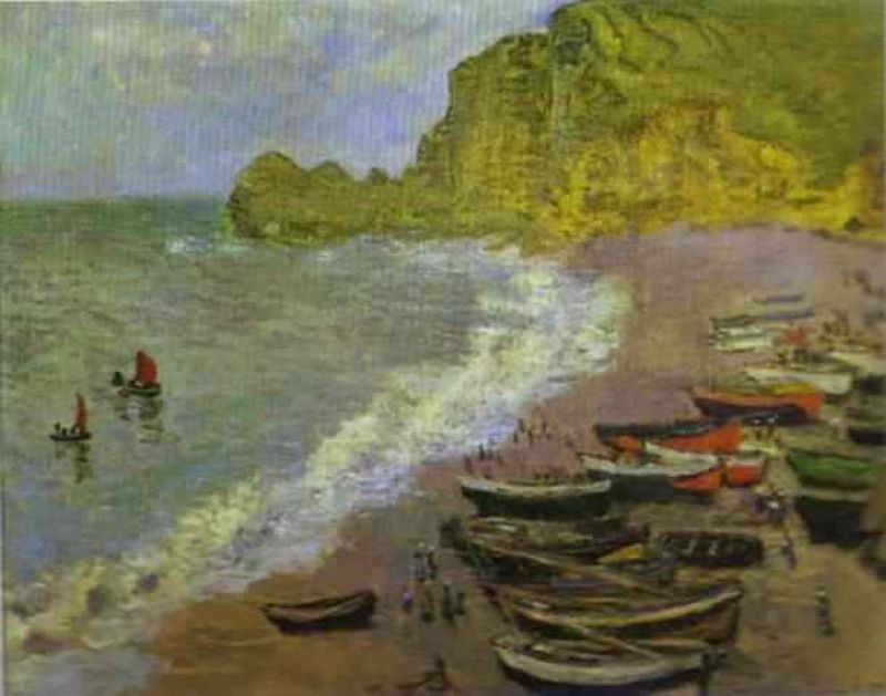 the beach at etretat.jpg